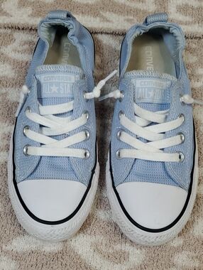 Converse Chuck Taylor All Star Shoreline Slip Sneakers In Light Blue. Size 7